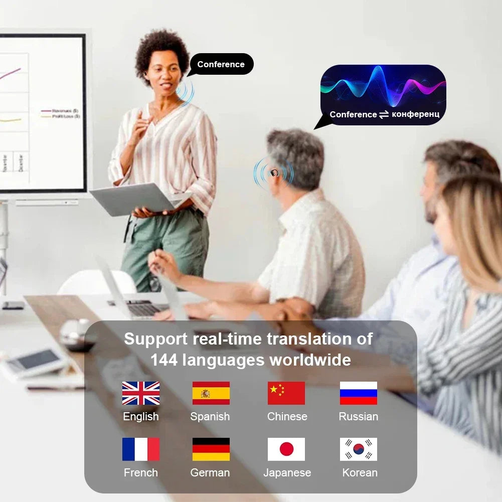 Emory Elodie PolyPod Air™ Wireless Translation Earbuds